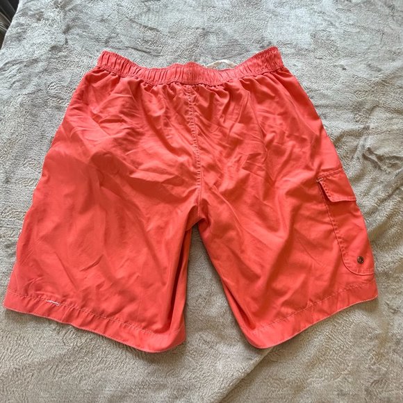 St. John's Bay coral men's swim shorts Size L - Picture 2 of 7